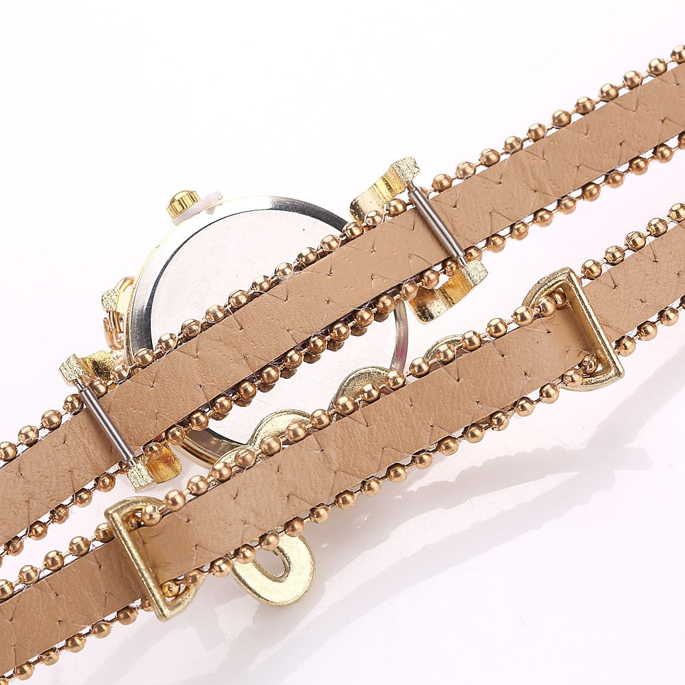 Women's Rhinestone Bracelet Watch | Fashion Quartz Dress Watch | Elegant Crystal Wristwatch Gift for Her
