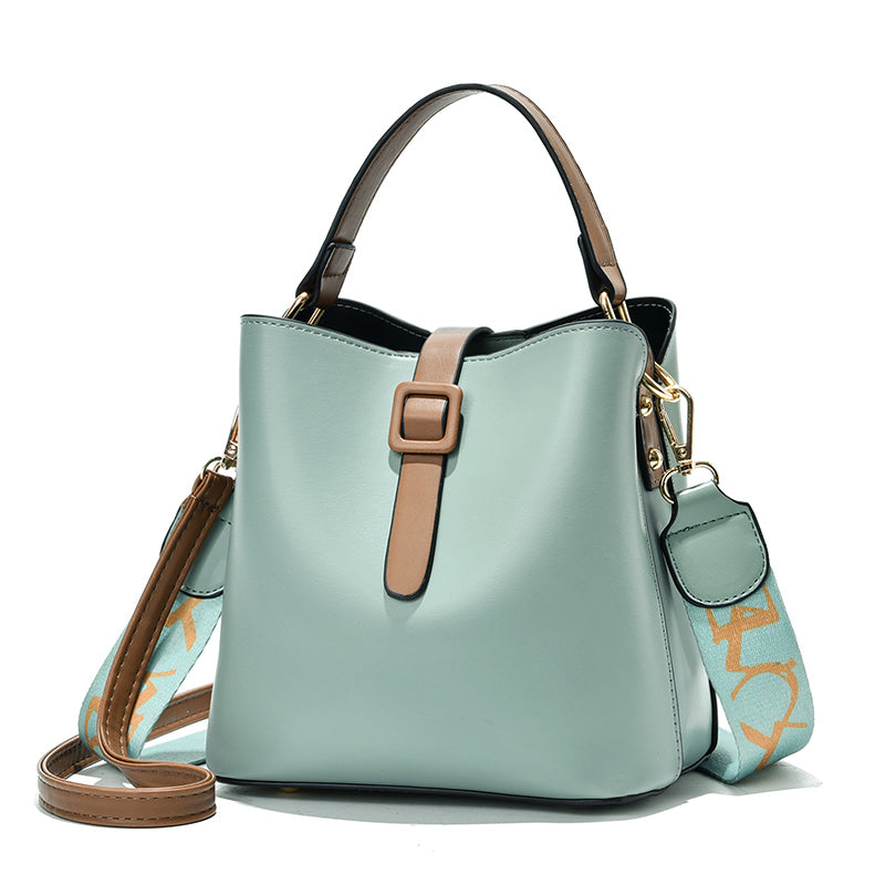 Women's PU Leather Bucket Bag | Trending on Tiktok| Designer-Style Everyday Purse| Robledo Outfitters