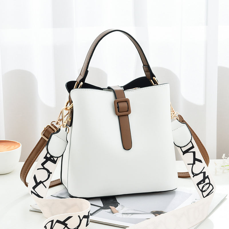 Women's PU Leather Bucket Bag | Trending on Tiktok| Designer-Style Everyday Purse| Robledo Outfitters