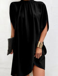 Women's Dress | Casual Loose Fit Fashion Dress | Comfortable Everyday Wear Black & White XL-5XL