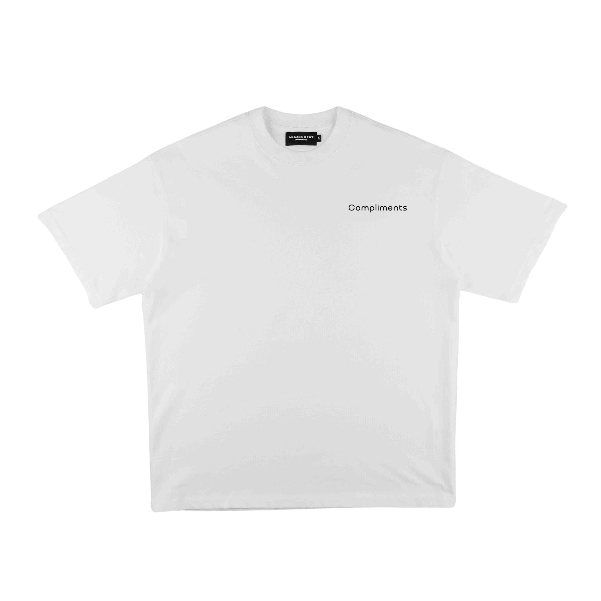 Compliments In My Dreams White Vintage Shirt